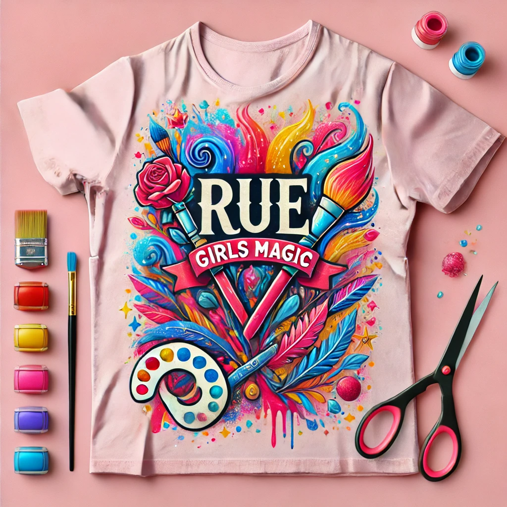 Rue Girls Magic Custom T-Shirts – Unique, Bold & Personalized