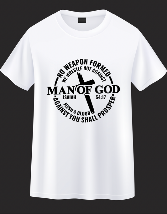 Man of God - Isaiah 54:17 Christian Warrior Apparel