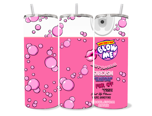 Bubblegum Attitude Tumbler Collection”